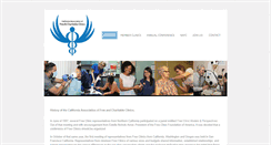 Desktop Screenshot of californiafreeclinics.org